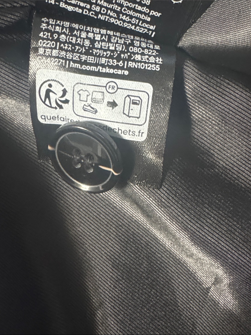 H&M Black Jacket - Picture 5 of 5